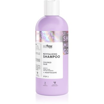 so!flow Coloured Hair Revitalizing Shampoo șampon regenerator pentru păr vopsit - imagine 2